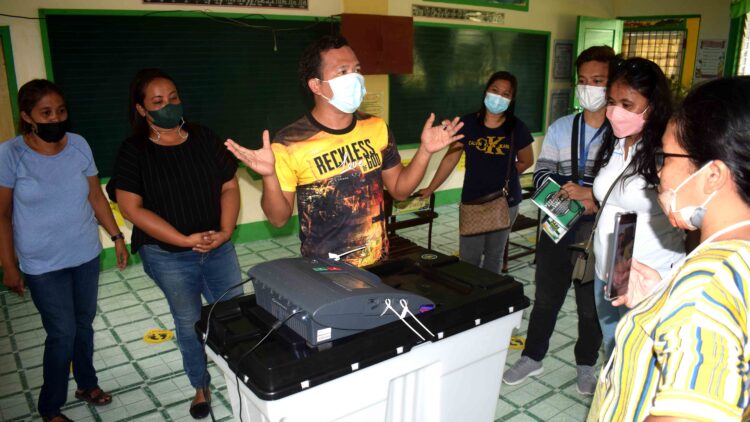 Final testing, sealing ng vote-counting machines, tapos na sa Romblon