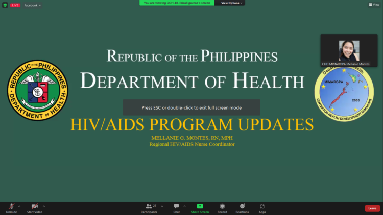 Kampanya ng DOH Mimaropa kontra HIV/AIDS, tuloy-tuloy
