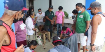 Mga PWD sa Barangay Tumingad sa Odiongan, nagsanay