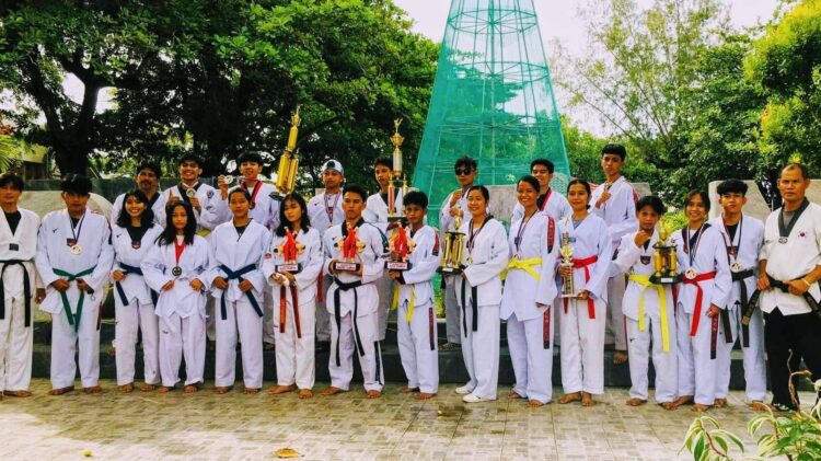 Romblon Taekwondo Team wagi sa kompetisyon sa Tanay, Rizal