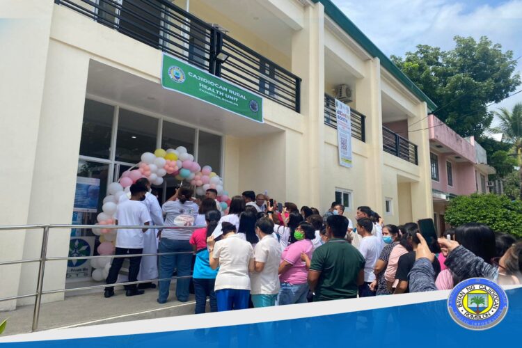 Bagong Health Center ng Cajidiocan, pinasinayaan