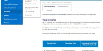 BDO Insure launches an online channel to insure travelling Filipinos