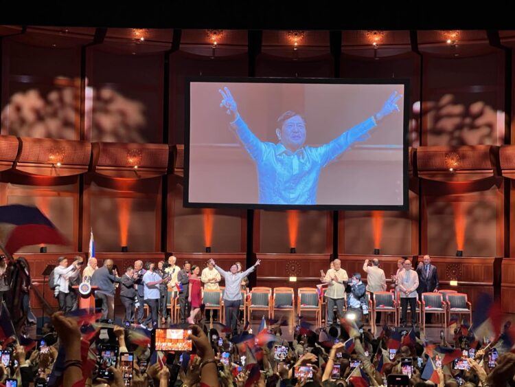 Thousands of ecstatic OFWs meet with PBBM in New Jersey