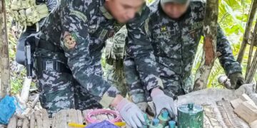 PBGen Hernia lauds the recovery of NPA explosives, ammunition in Oriental Mindoro