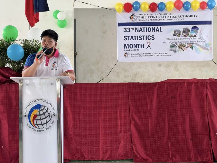 PSA Romblon kicks off 33rd National Statistics Month celebration