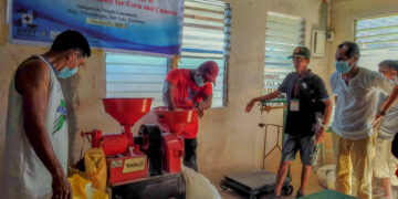 San Jose’s indigenous peoples received machines for corn and cassava processing
