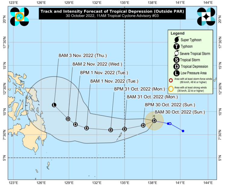 New tropical depression ‘Queenie’ may enter PAR tomorrow
