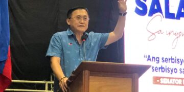 Bong Go visits construction of Super Health Center; distributes assistance in Puerto Princesa City