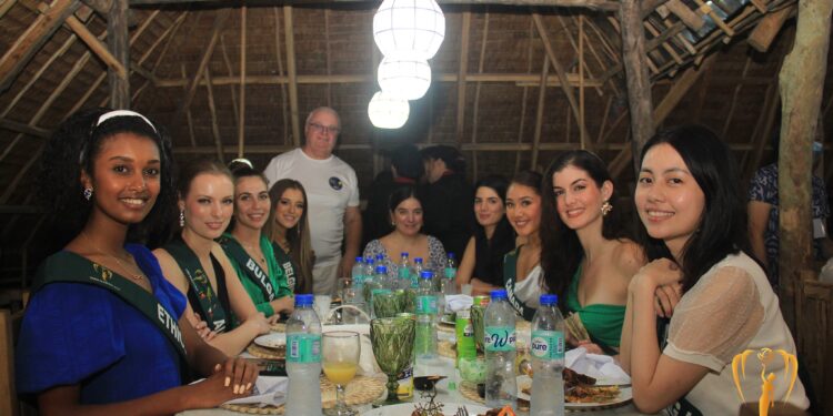 Miss Earth 2022 Fire Group in Romblon