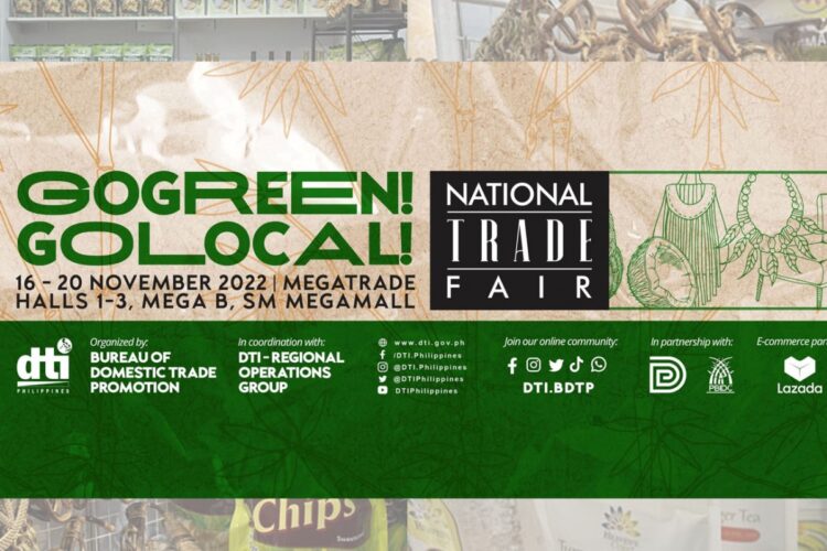 MIMAROPA entreps join the ‘Go Green, Go Local’ National Trade Fair