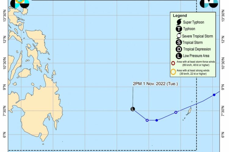 ‘Queenie’ weakens into a LPA