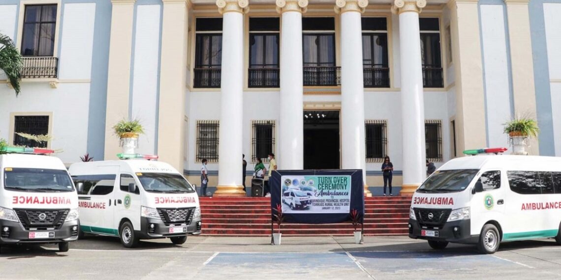 3 bagong ambulansya, ipinagkaloob ng DOH sa Marinduque Provl Govt
