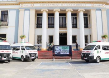 3 bagong ambulansya, ipinagkaloob ng DOH sa Marinduque Provl Govt