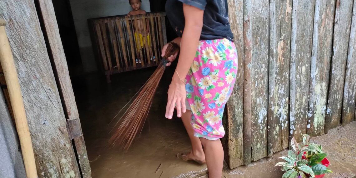 6 na barangay sa Magdiwang, binaha dahil sa pag-uulan bisperas ng bagong taon