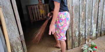 6 na barangay sa Magdiwang, binaha dahil sa pag-uulan bisperas ng bagong taon