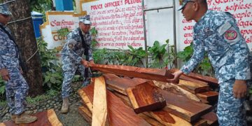 P22k halaga ng mga iligal na kahoy, nakumpiska ng DENR at PCG
