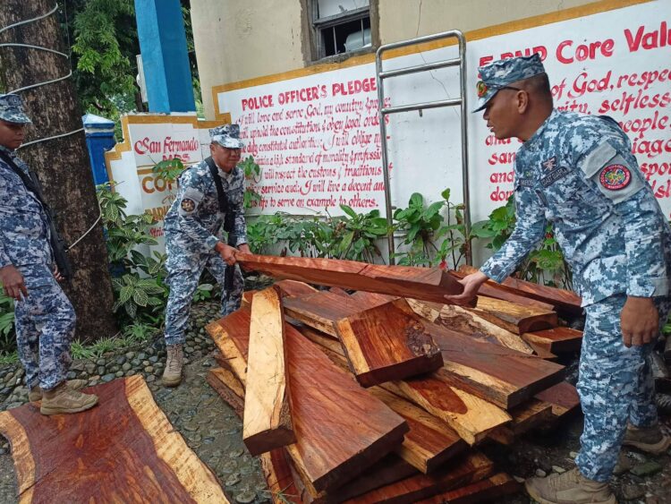 P22k halaga ng mga iligal na kahoy, nakumpiska ng DENR at PCG
