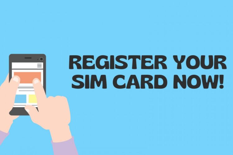 Register your SIM Card as easy as 1-2-3