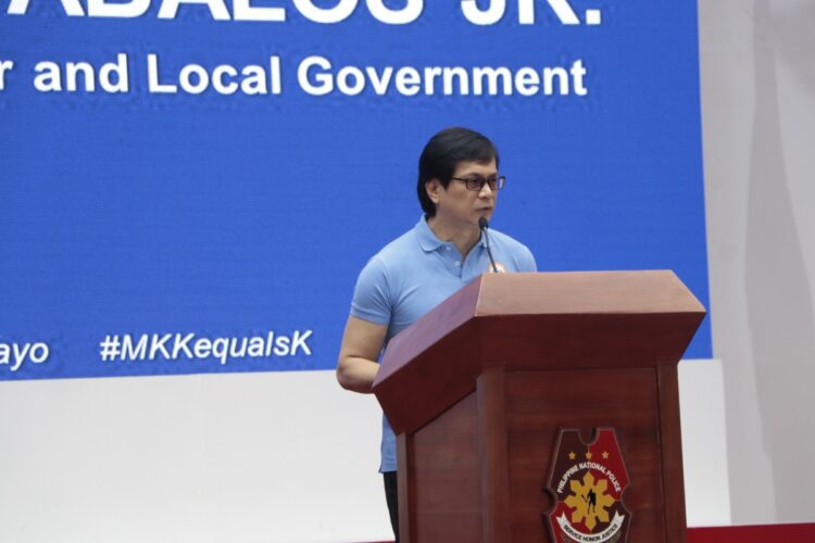 Abalos urges top PNP officials to tender courtesy resignation