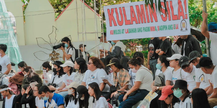 ‘Kulamin Sila’: Photos of Anti-mining rally in Odiongan
