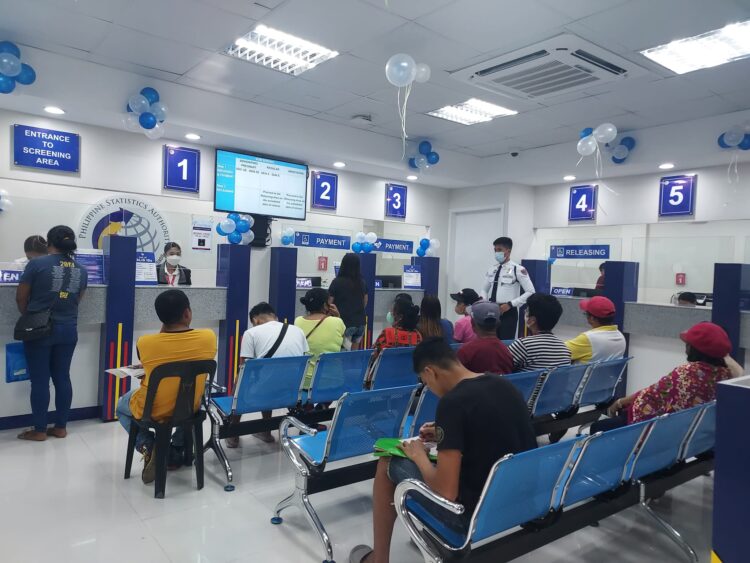 Civil Registration Services outlet ng PSA sa Odiongan, bukas na sa publiko