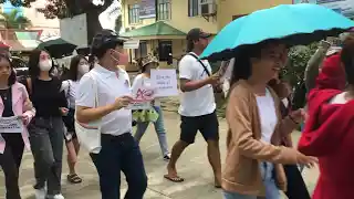 Video: Anti-mining rally ng mga kabataan sa bayan ng Odiongan, Romblon.