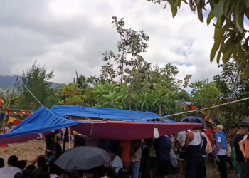 Mahigit isang libong Sibuyanon, nakiisa sa thanksgiving program sa barikada kontra mina