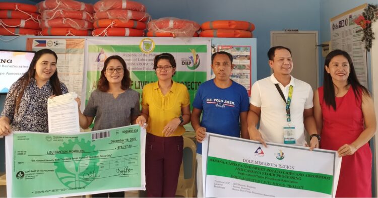 Root Crop Processors Association in Banton gets P679k grant from DOLE