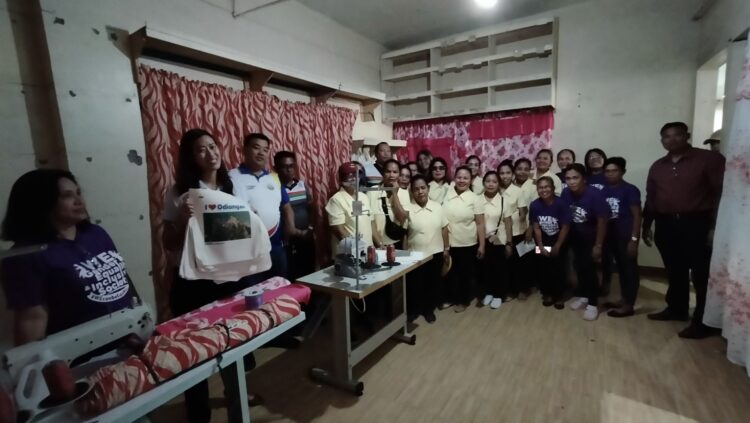 Grupo ng mga kababaihan sa Odiongan, nagbukas ng Women’s Sewing Center