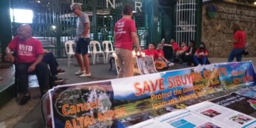 Sibuyan Residents Rally for Cancellation of Mining Agreement in Overnight Vigil