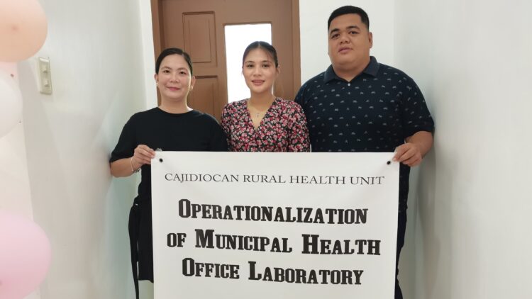 Laboratory center ng RHU Cajidiocan, bukas na