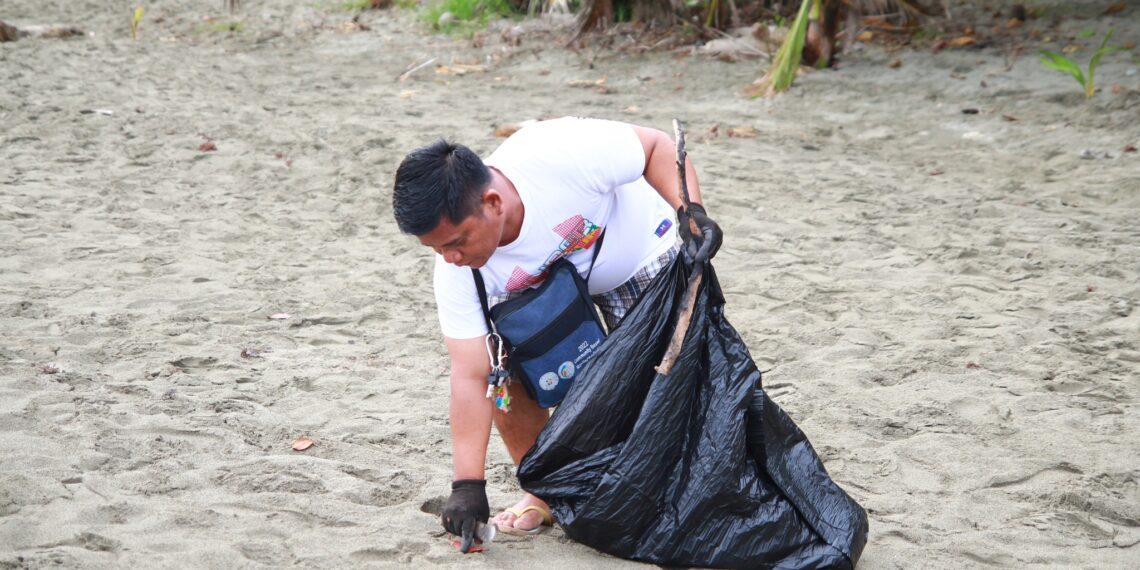 DENR leads coastal clean-up drive in Odiongan for Month of the Ocean