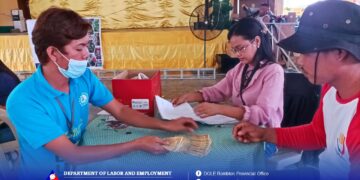 491 workers sa Magdiwang, tumanggap ng sahod mula sa TUPAD