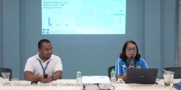 Phivolcs, pag-aaralan ang posiblidad na may fault line sa timog-kanluran ng Tablas