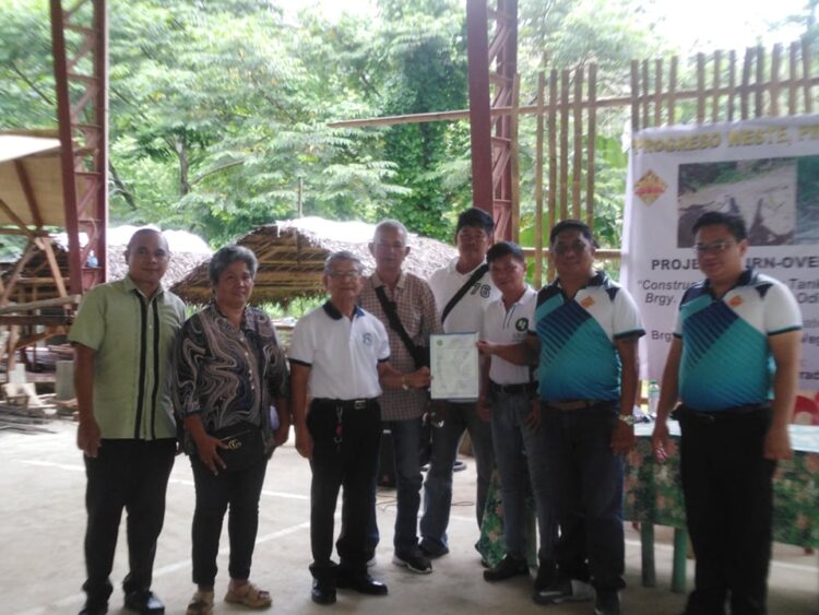 Mga estudyante sa Progreso Weste, makikinabang sa pinagawang water tank ng Sim Construction