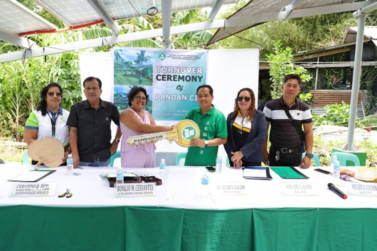 Pandan Communal Irrigation System-Solar Pump Irrigation project inaugurated in Sta. Fe