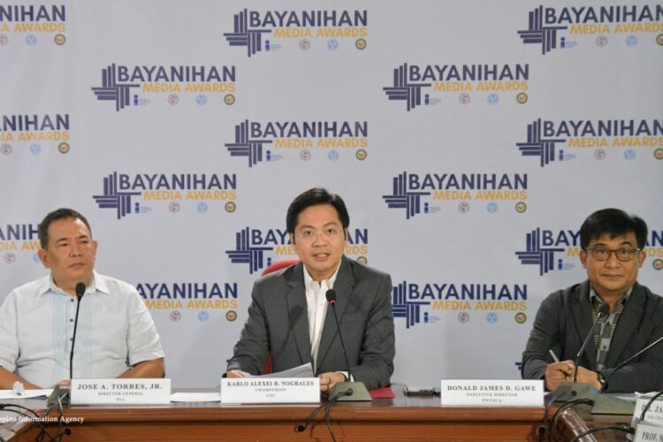 Gov’t launches 1st Bayanihan Media Awards, lauds volunteers