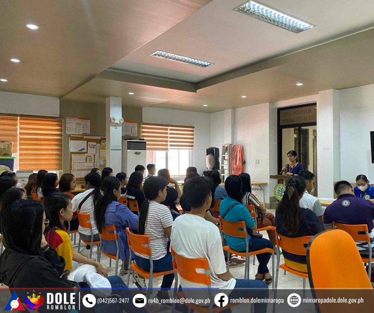 DOLE Romblon hires 255 youths as government interns