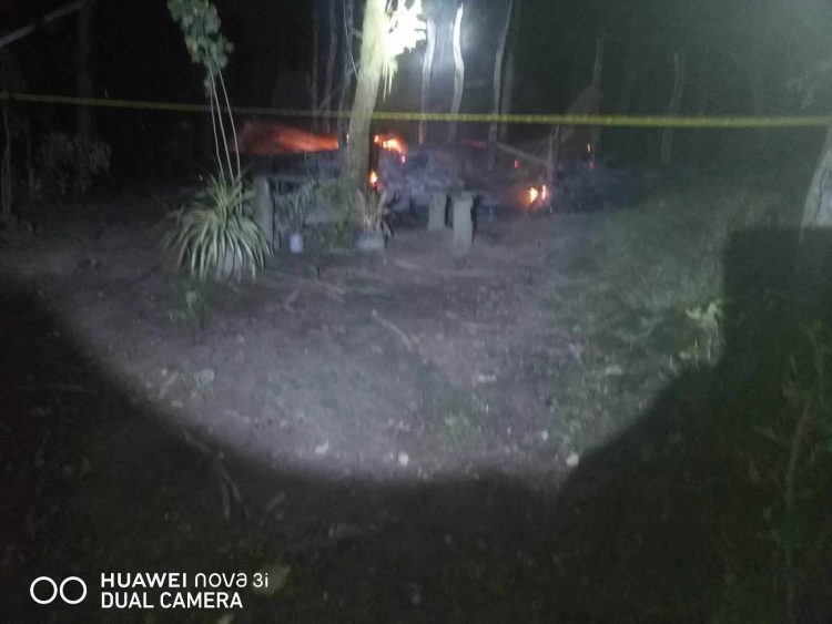 Bahay na gawa sa light material, natupok ng apoy sa Romblon
