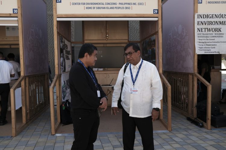 Romblomanons shine at UN climate talks in Dubai