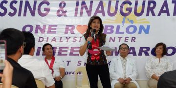 Senator Marcos inaugurates Romblon’s first dialysis center in Odiongan