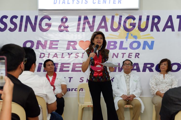 Senator Marcos inaugurates Romblon’s first dialysis center in Odiongan