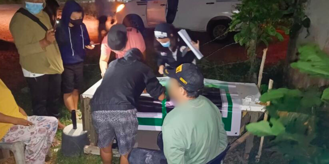 Sekyu sa Sibuyan, tiklo dahil sa shabu