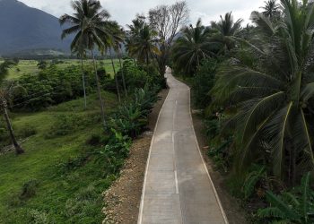 DPWH completes farm to market road pavement in Magdiwang