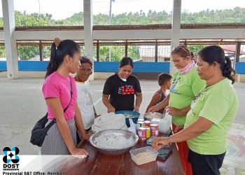 DOST trains Romblon IPs on value-added production