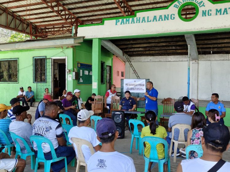 PIA Romblon hosts second Barangay Forum in Matutuna, San Andres