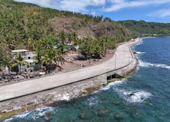 Completed seawall project in Banton benefits coastal community