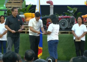 Nearly PhP1-B Presidential aid given to El Niño-hit farmers in Palawan, Marinduque