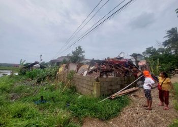 Tornado damages multiple homes in San Andres, Romblon
