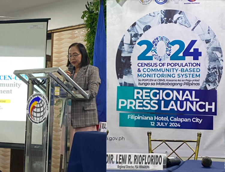 PSA launches 2024 POPCEN-CBMS in MIMAROPA